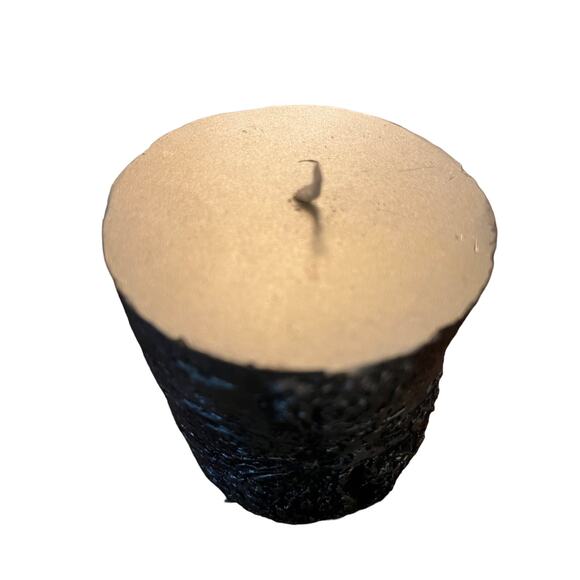 Tree‎ Bark Trunk 4" pillar candle new - Picture 2 of 3